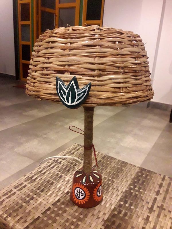 Eco-friendly bamboo shade Table lamp